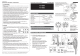 Shimano SM-FC5600 Service Instructions