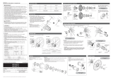 Shimano WH-M775 Service Instructions