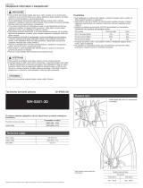 Shimano WH-S501-3D Service Instructions