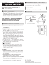 Shimano DH-S501 Používateľská príručka