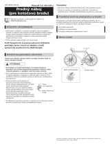 Shimano HB-MT200 Používateľská príručka