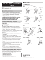 Shimano FD-R9150 Používateľská príručka