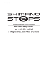 Shimano SC-E5003 Používateľská príručka