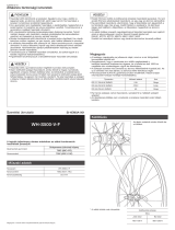 Shimano WH-S500-V-F Service Instructions