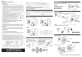 Shimano WH-MT55-F15 Service Instructions