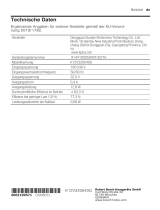 Bosch BCH3P255/01 Further installation information