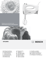 Bosch MFQ35RE/04 Používateľská príručka