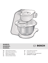 Bosch MUM54W41/02 Používateľská príručka