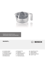 Bosch MUM56Z40/02 Používateľská príručka