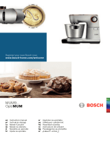 Bosch MUM9BX5S65/02 Používateľská príručka