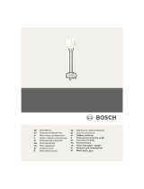 Bosch MSM76PRO Návod na obsluhu