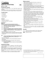 Renkforce Network card 1 Gbps PCI, LAN (10/100/1000 Mbps) Návod na obsluhu