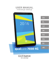 Overmax Qualcore 7030 4G Používateľská príručka