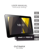 Overmax Steelcore 1020 3G Návod na obsluhu