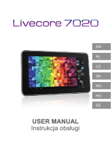 Overmax Livecore 7020 Návod na obsluhu