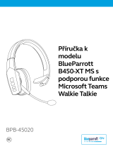 BlueParrott B450-XT Používateľská príručka