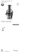 Philips Viva Collection HR1864/00 Používateľská príručka