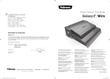 Fellowes Galaxy Wire Používateľská príručka