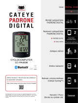 Cateye Padrone Digital [CC-PA400B] Používateľská príručka