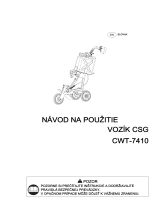 Shindaiwa CWT-7410 Používateľská príručka