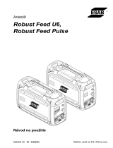 ESAB Robust Feed U6, Robust Feed Pulse Používateľská príručka