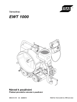 ESAB EWT 1000 Používateľská príručka