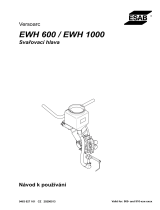 ESAB EWH 600 / EWH 1000 Používateľská príručka