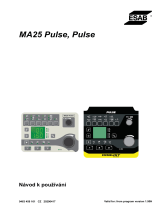 ESAB MA25 Pulse Používateľská príručka