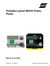 ESAB MA25 Pulse, Robust Feed Pulse Používateľská príručka