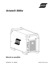 ESAB Aristo® 500ix Používateľská príručka