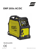 ESAB EMP 205ic AC/DC Používateľská príručka