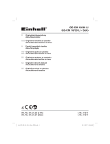 Einhell Expert Plus GE-CM 18/30 Li-Solo Používateľská príručka