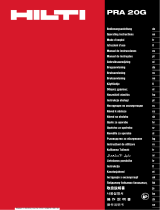 Hilti PRA 20G Návod na používanie