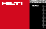 Hilti HVU2 Užívateľská príručka