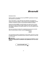 Groupe Brandt DFH845WE1 Návod na obsluhu