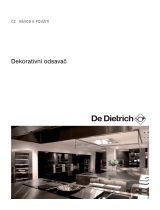 De Dietrich DHD1149X Návod na obsluhu