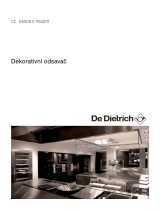 De Dietrich DHD1193W Návod na obsluhu