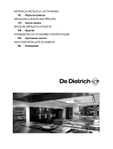 De Dietrich DTG1175X Návod na obsluhu