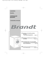 Groupe Brandt WFH1276K Návod na obsluhu