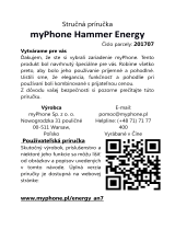 myPhone HAMMER Energy Používateľská príručka