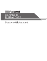 Roland GO:PIANO88 Návod na obsluhu