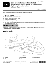 Toro Bagger Enhancement Kit, Proline Commercial Walk-Behind Mower Návod na inštaláciu