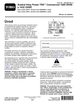 Toro Power TRX Commercial 1432 OHXE Snowthrower Používateľská príručka