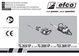 Efco TG 2800 XP Návod na obsluhu