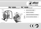 Efco PA 1050 Návod na obsluhu