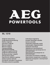 AEG BL 1218 Original Instructions Manual