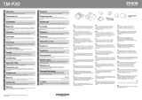 Epson TM-P20 Series Návod na používanie