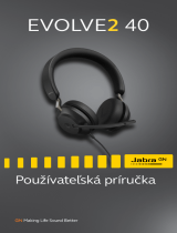 Jabra Evolve2 40 - USB-C UC Stereo Používateľská príručka