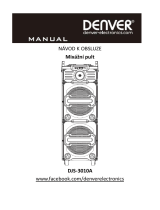 Denver DJS-3010A Používateľská príručka