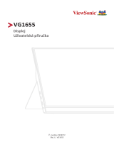 ViewSonic VG1655 Užívateľská príručka